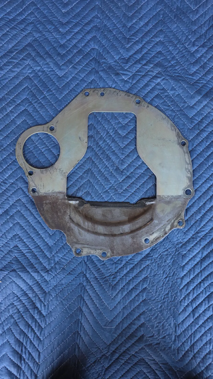 Ka24 Manual Transmission Dust Shield — photo 2