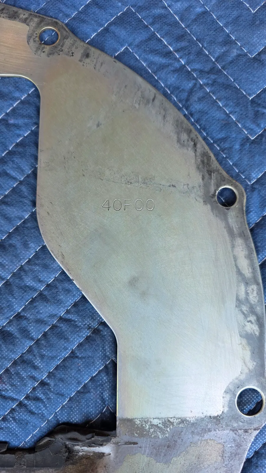 Ka24 Manual Transmission Dust Shield — photo 3