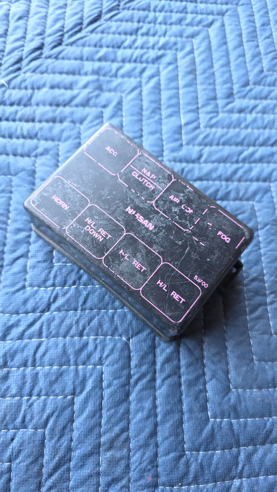 S13 Fuse box cover — photo 1