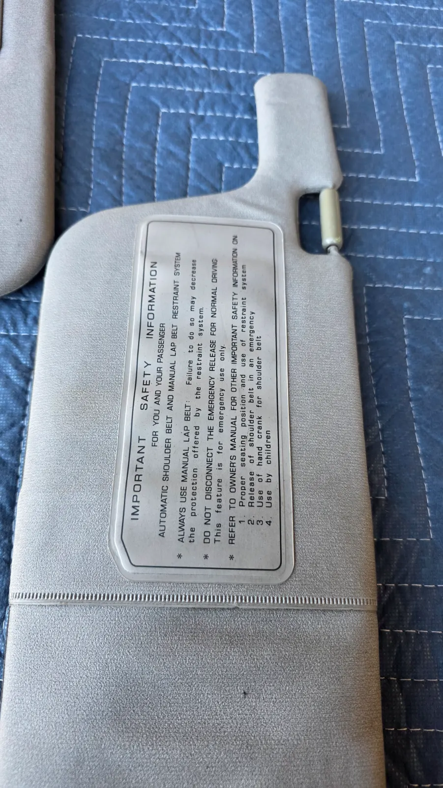 S13 Sun Visors — photo 4