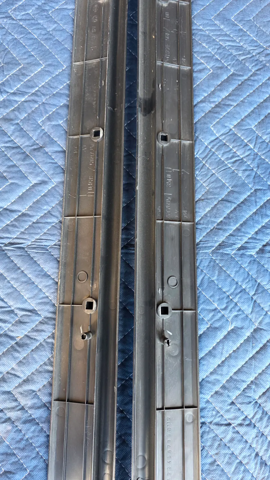 S13 USDM Door Sill pair (OEM Black) — photo 8