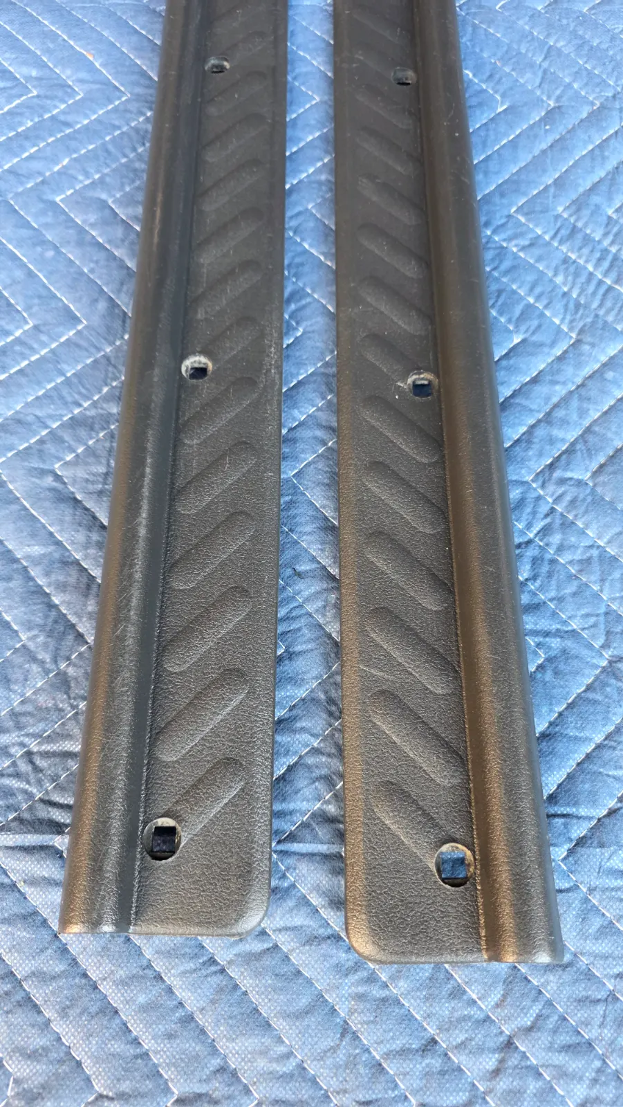 S13 USDM Door Sill pair (OEM Black) — photo 2