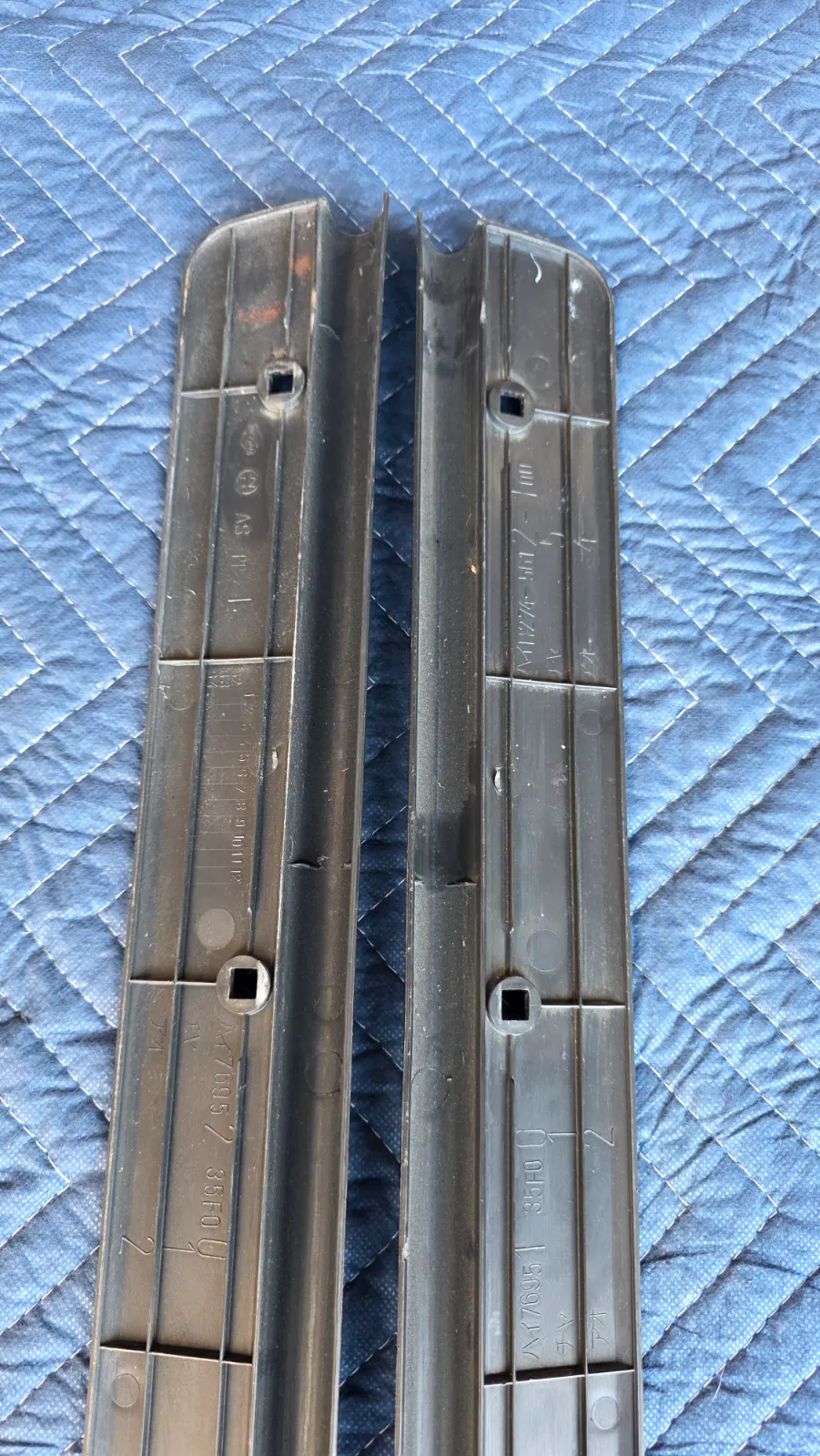 S13 USDM Door Sill pair (OEM Black) — photo 9