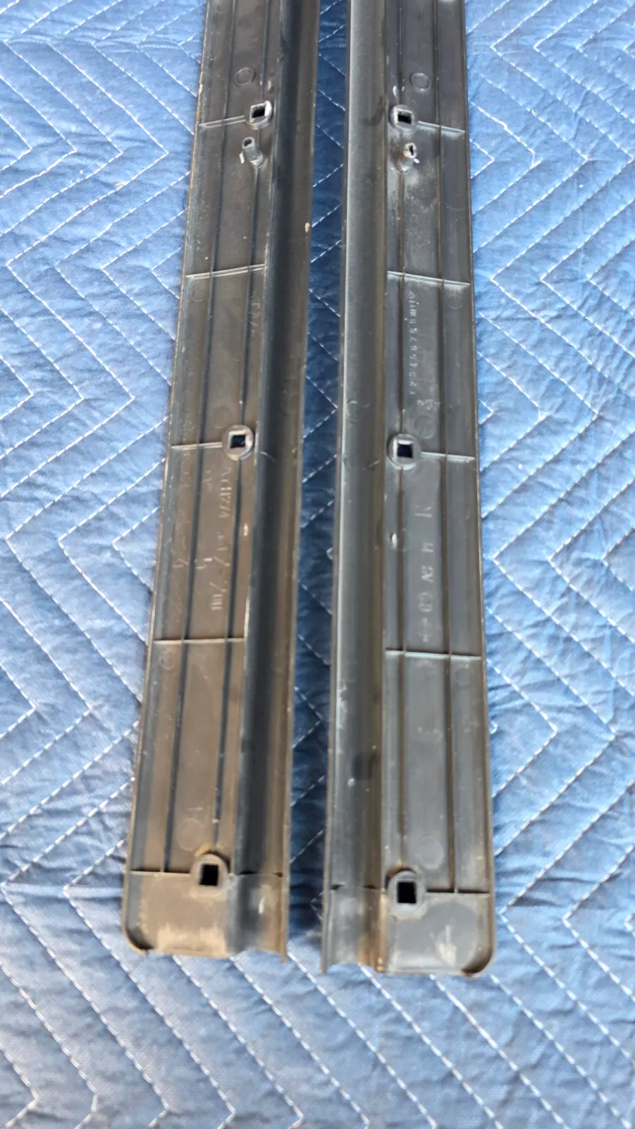 S13 USDM Door Sill pair (OEM Black) — photo 7