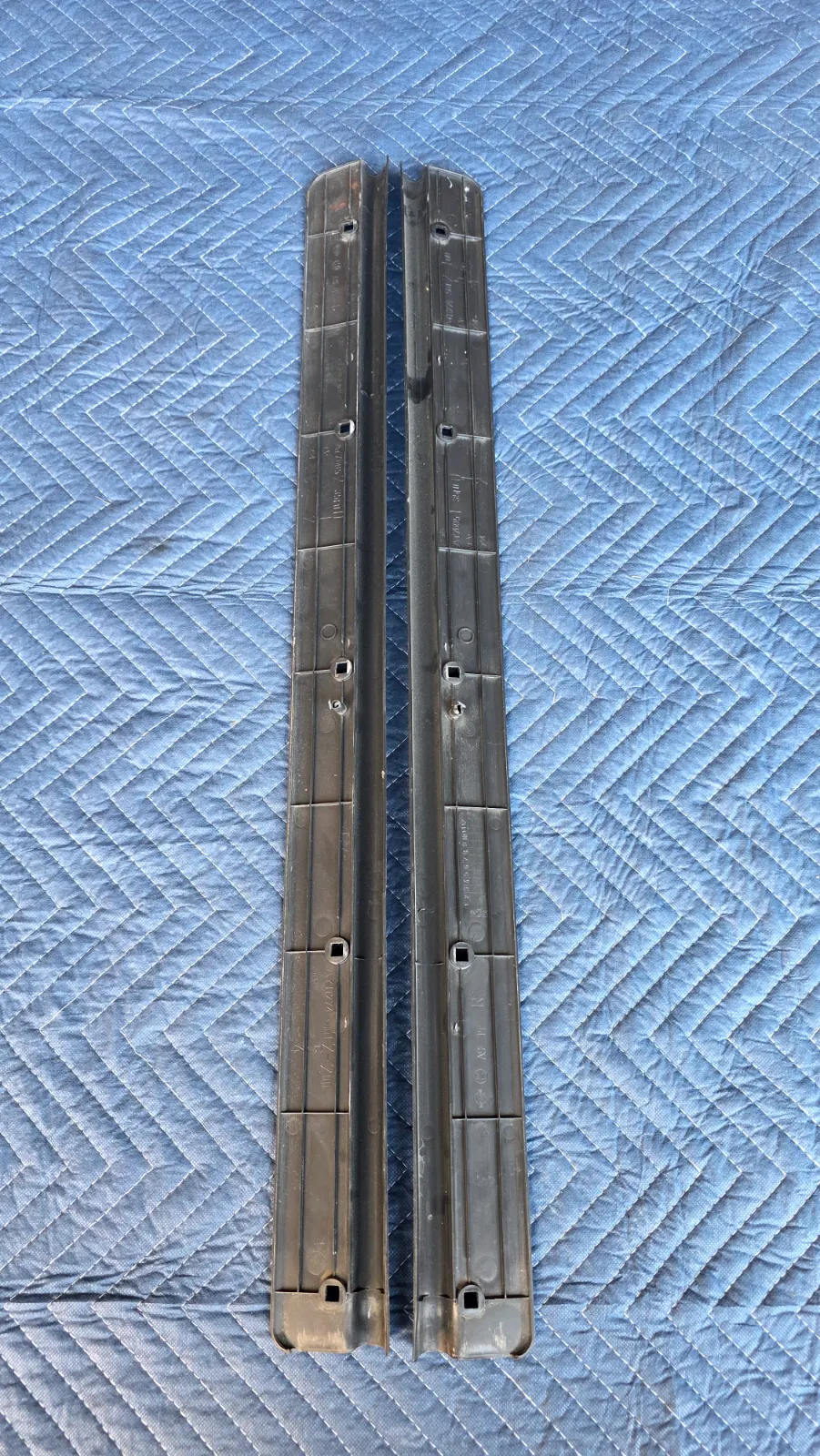 S13 USDM Door Sill pair (OEM Black) — photo 6