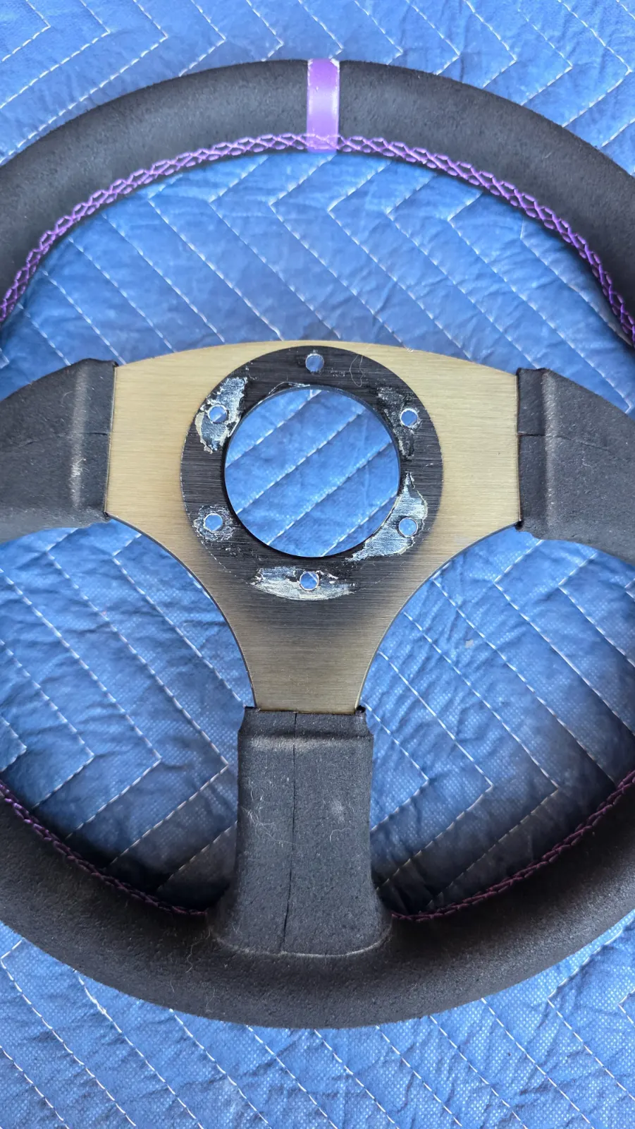 DND Alcantara Touring Steering Wheel — photo 9