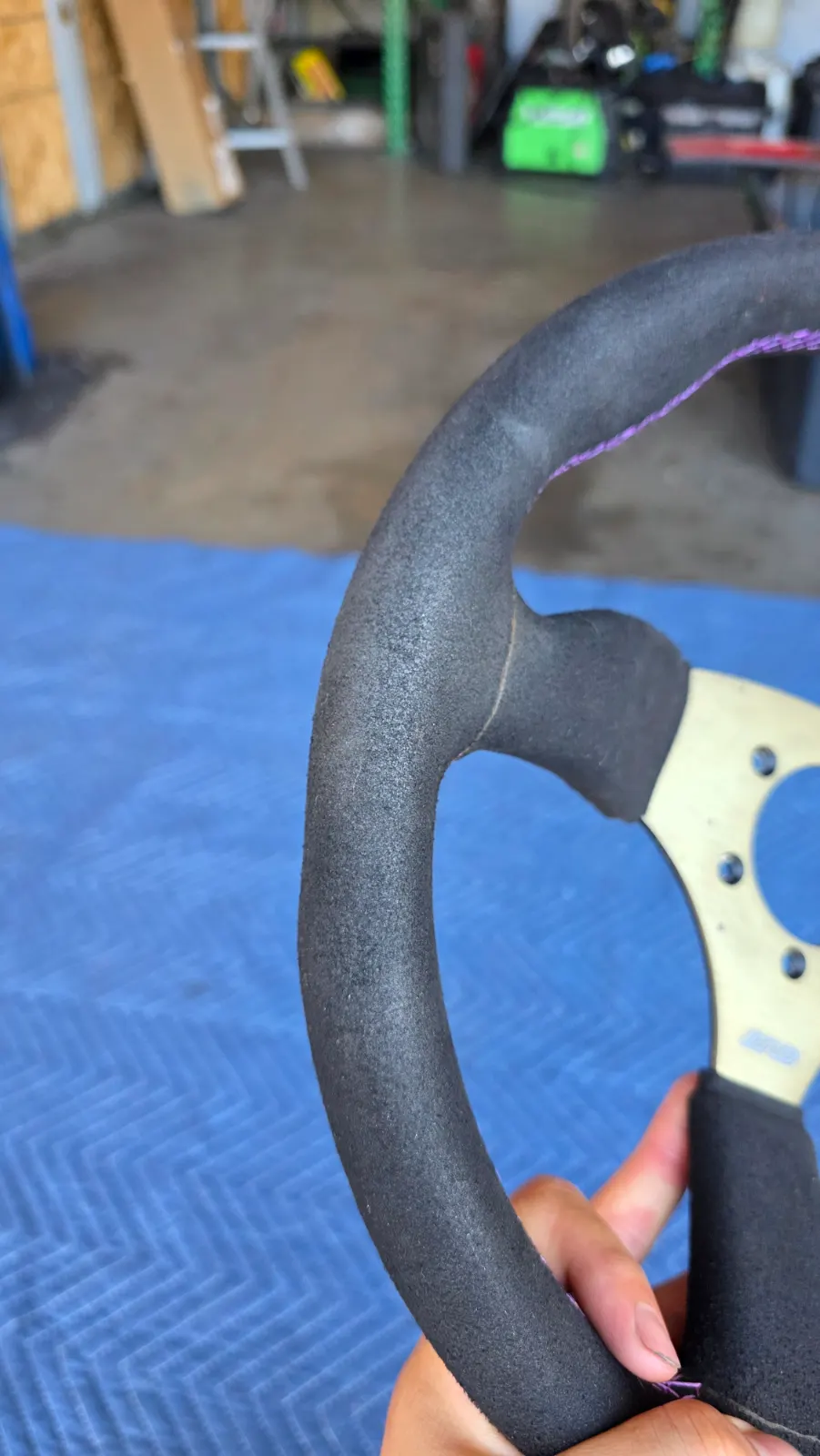 DND Alcantara Touring Steering Wheel — photo 12