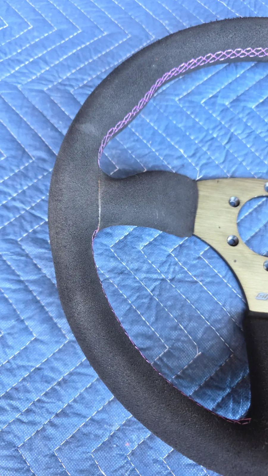 DND Alcantara Touring Steering Wheel — photo 4