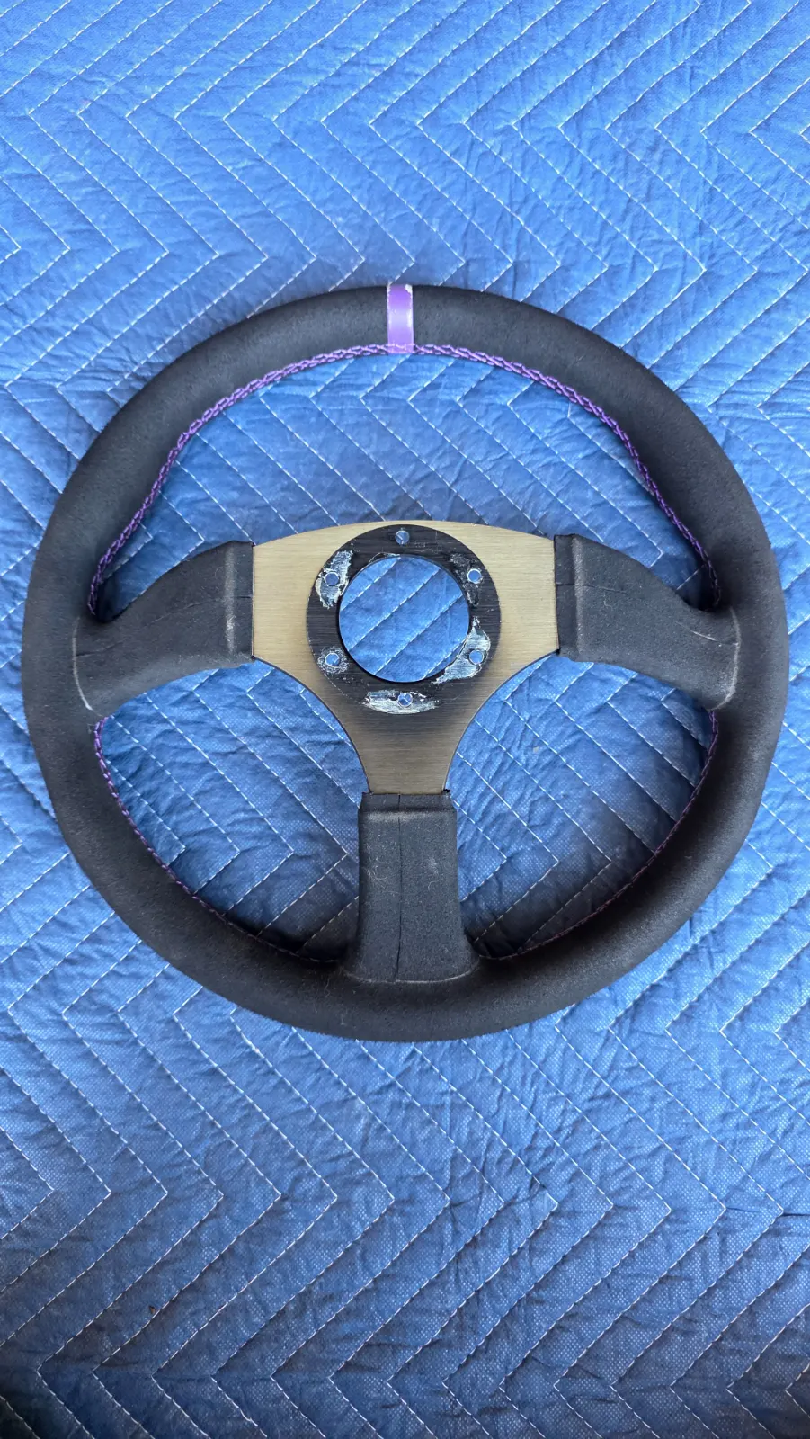 DND Alcantara Touring Steering Wheel — photo 7
