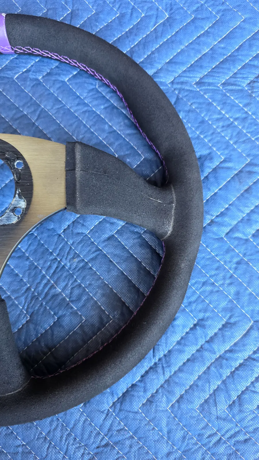 DND Alcantara Touring Steering Wheel — photo 8