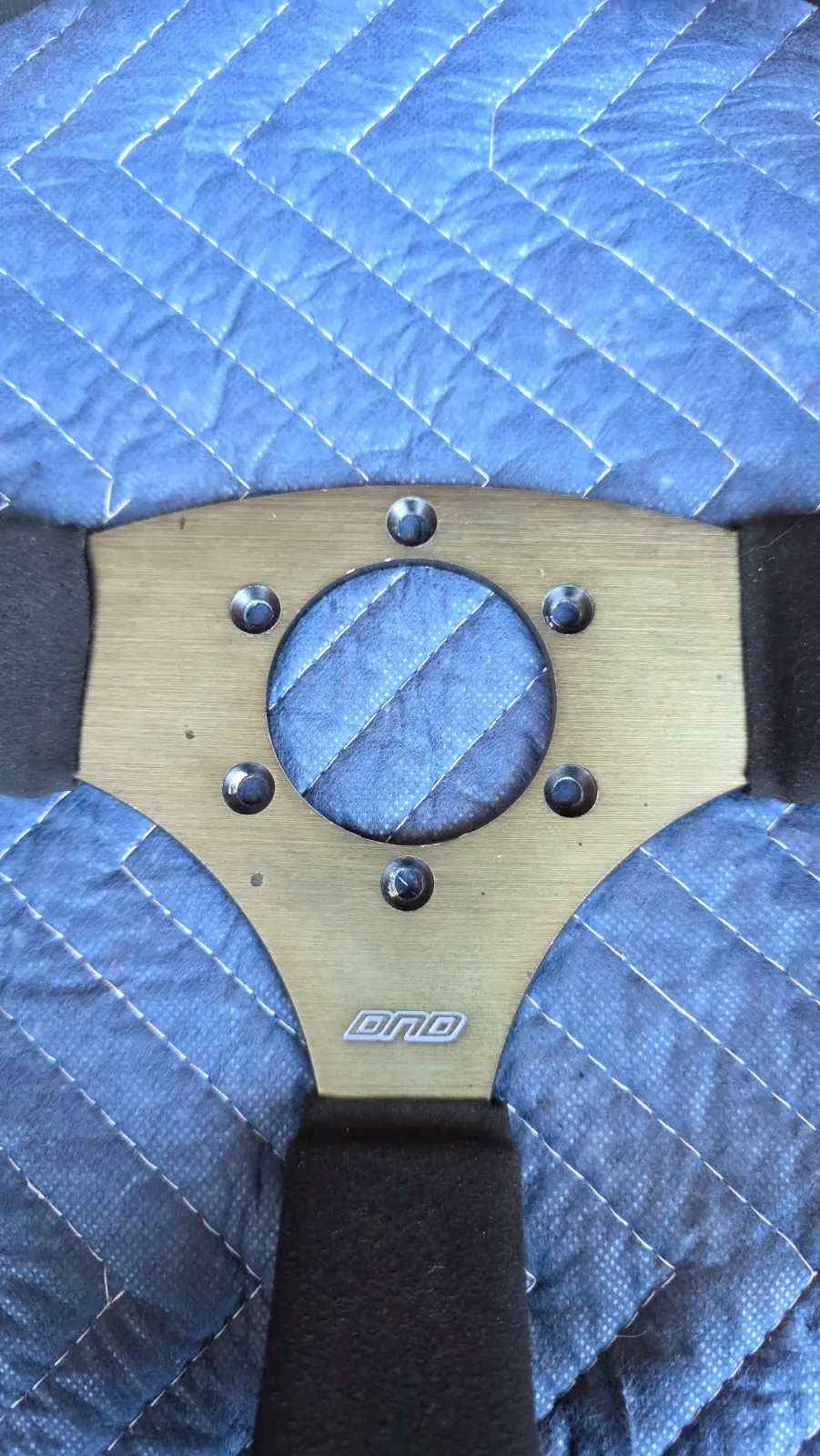 DND Alcantara Touring Steering Wheel — photo 6