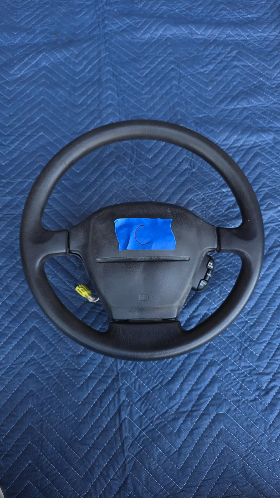 S14 OEM Steering Wheel — photo 1