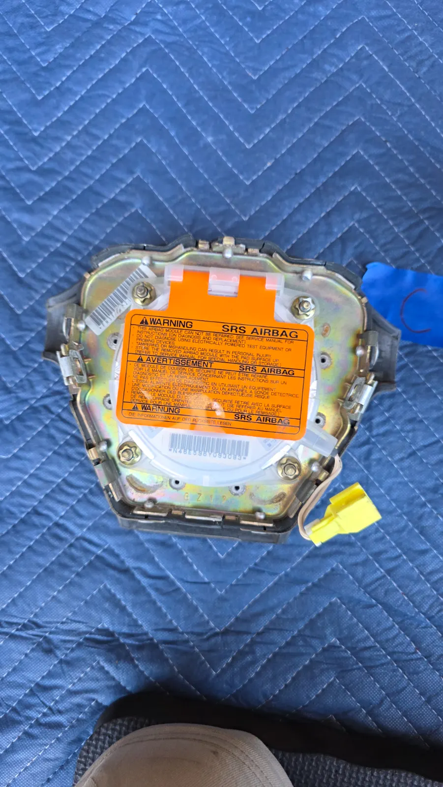 S14 OEM Steering Wheel — photo 13