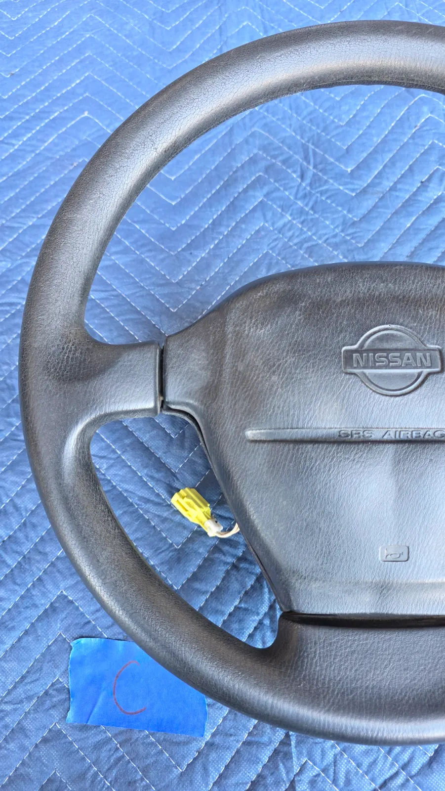 S14 OEM Steering Wheel — photo 3