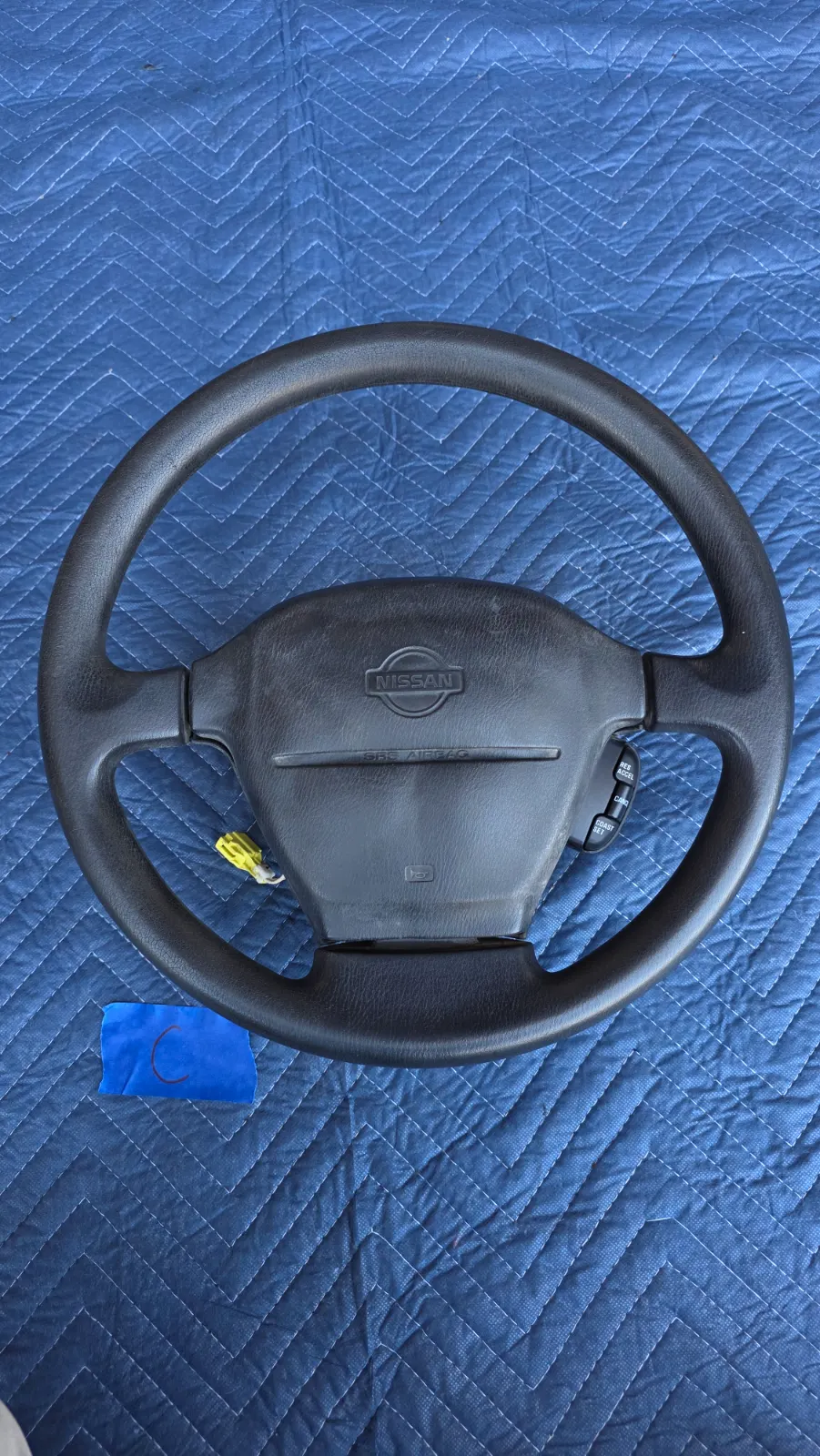 S14 OEM Steering Wheel — photo 2