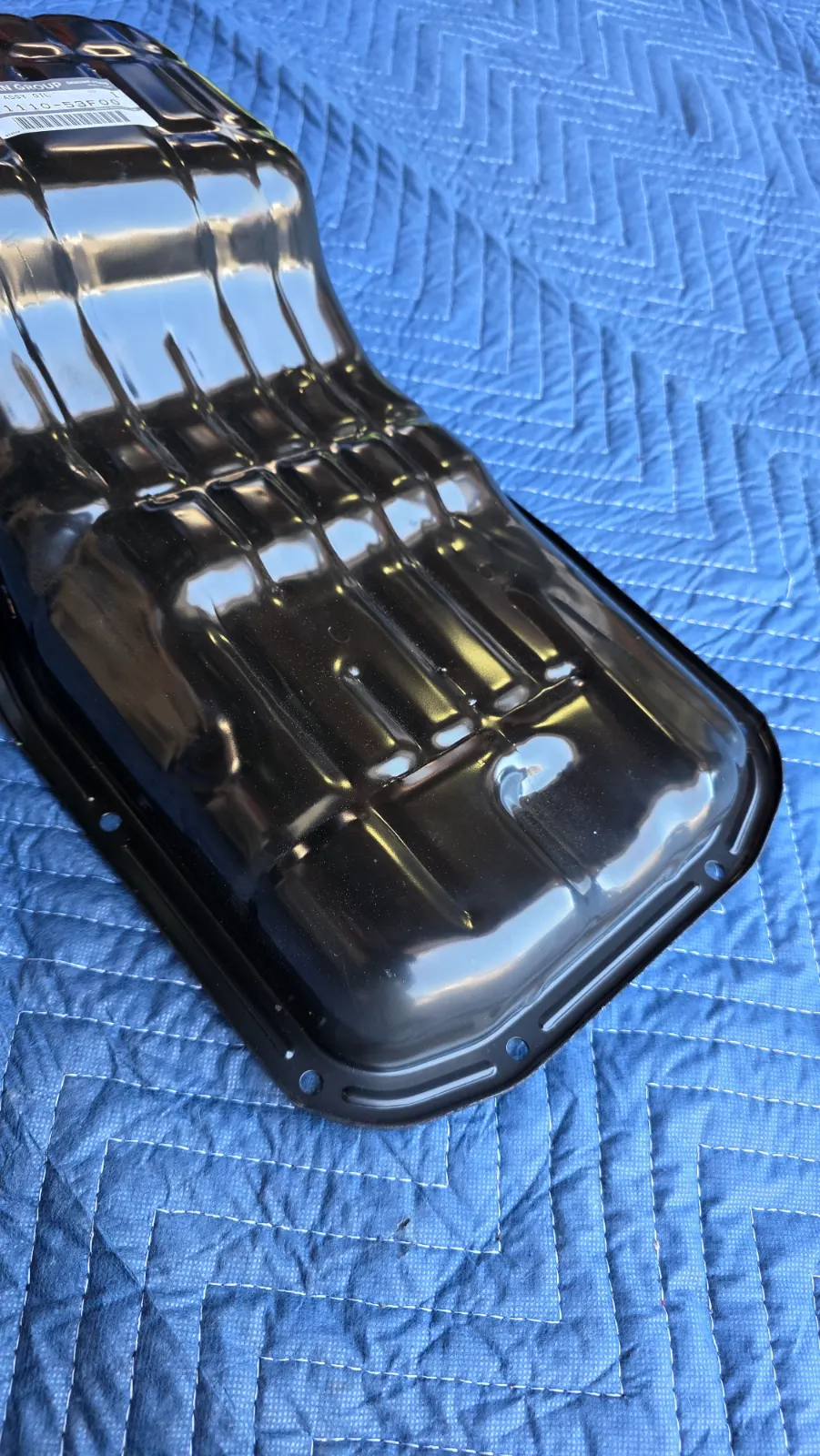 New OEM KA24DE Oil Pan — photo 3