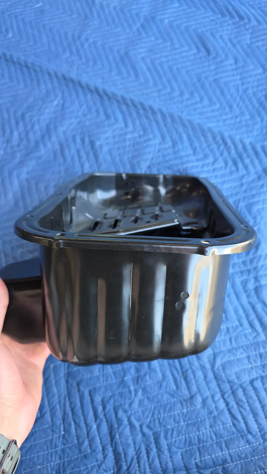 New OEM KA24DE Oil Pan — photo 5