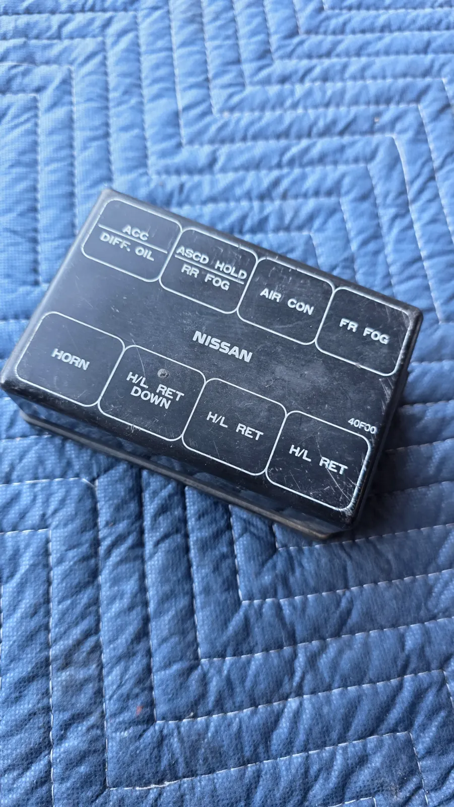 S13 Fuse Box Cover — photo 1