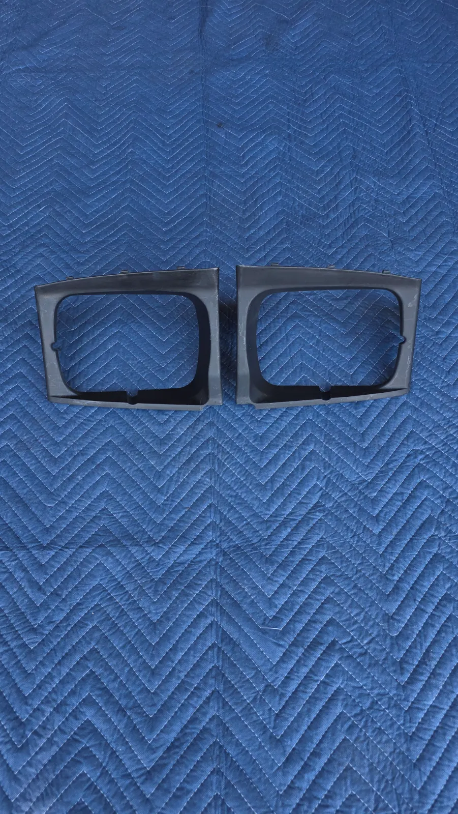 S13 Popup Headlight Plastic Bezels — photo 1